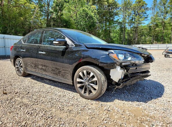 3N1AB7AP6KY441372 2019 NISSAN SENTRA Black 