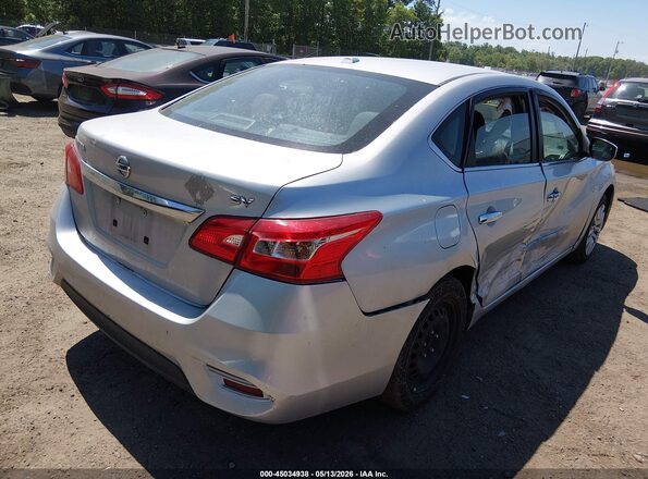 3N1AB7AP7HL696750 2017 NISSAN SENTRA Серебряный 