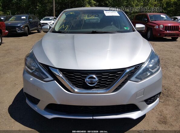 3N1AB7AP7HL696750 2017 NISSAN SENTRA Серебряный 