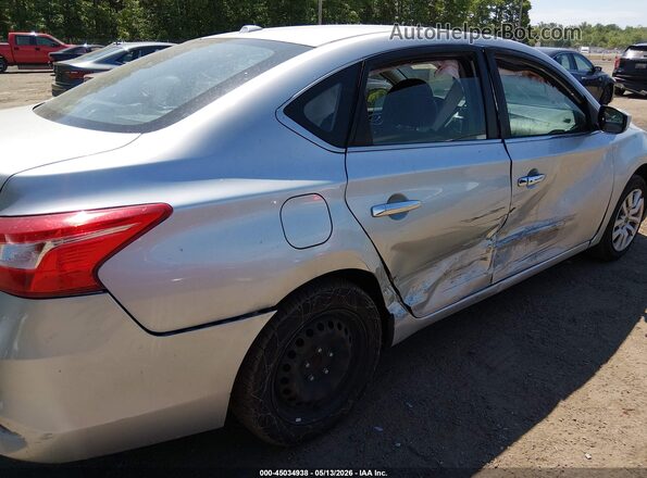 3N1AB7AP7HL696750 2017 NISSAN SENTRA Серебряный 