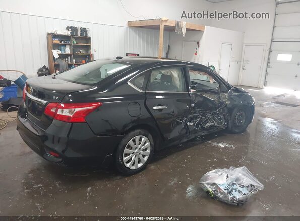 3N1AB7AP7HL717662 2017 NISSAN SENTRA Black Trasero derecho