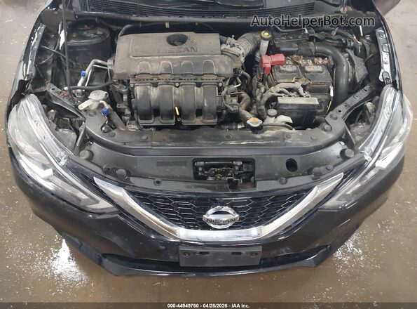 3N1AB7AP7HL717662 2017 NISSAN SENTRA Black Vista trasera