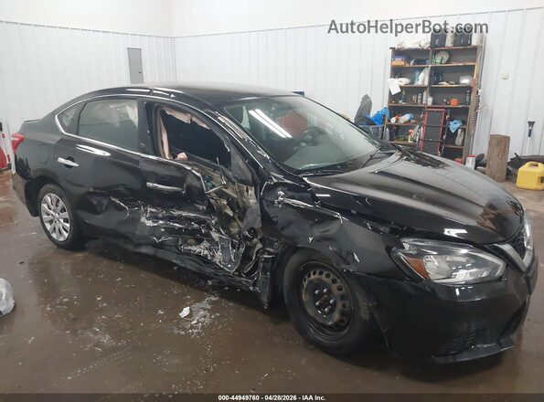 3N1AB7AP7HL717662 2017 NISSAN SENTRA Black Vista frontal