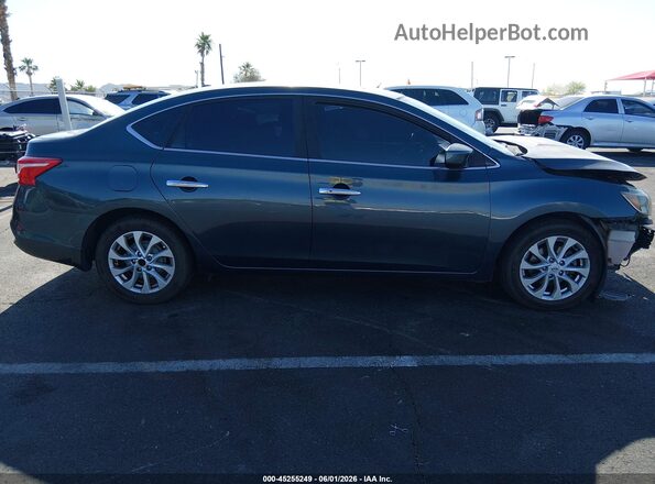 3N1AB7AP7HY256739 2017 NISSAN SENTRA Blue Vista interior de 360 grados