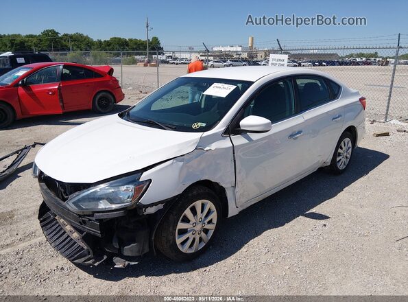 3N1AB7AP7HY287974 2017 NISSAN SENTRA White Vista tres cuartos delantera izquierda