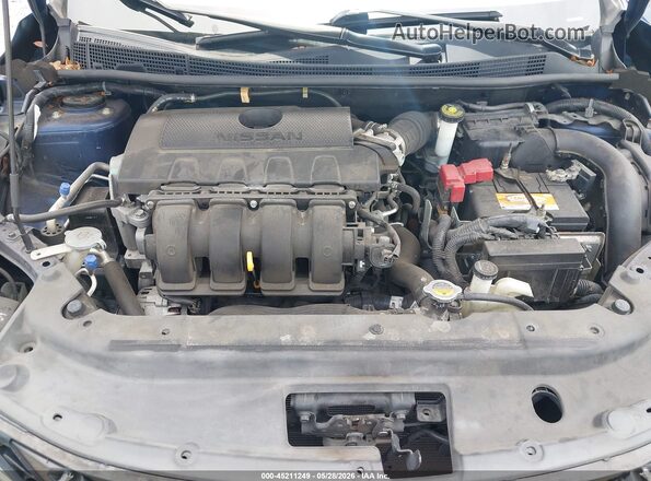 3N1AB7AP7HY329348 2017 NISSAN SENTRA Blue Vista trasera