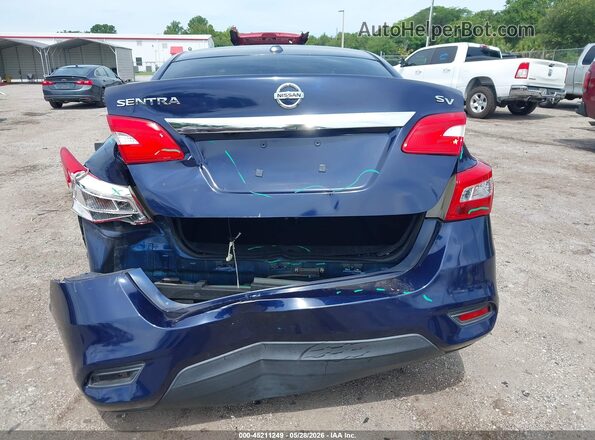 3N1AB7AP7HY329348 2017 NISSAN SENTRA Blue 
