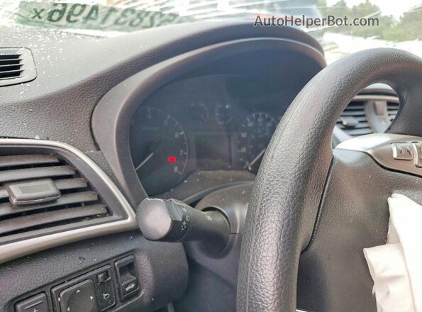 3N1AB7AP7HY368859 2017 NISSAN SENTRA Gray Вид щитка приладів