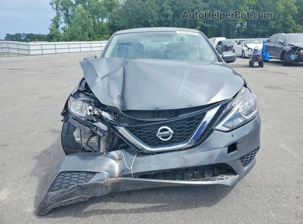 3N1AB7AP7HY379084 2017 NISSAN SENTRA Gray Вид спереду