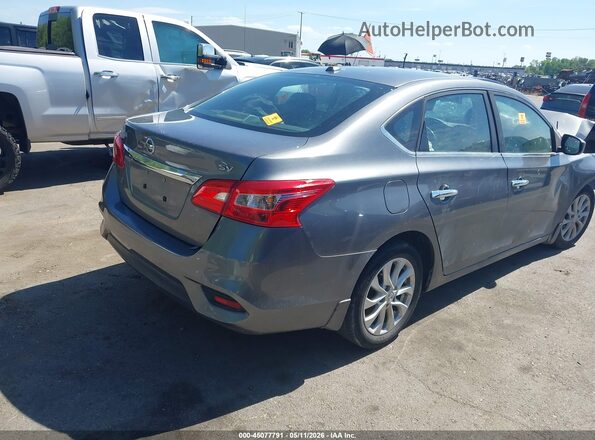 3N1AB7AP7HY387444 2017 NISSAN SENTRA Gray Tył prawy