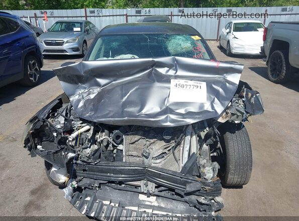 3N1AB7AP7HY387444 2017 NISSAN SENTRA Gray Widok zestawu wskaźników