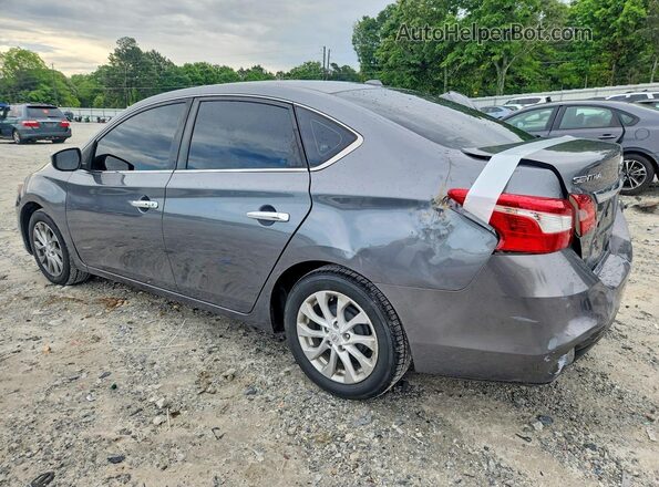 3N1AB7AP7JL617972 2018 NISSAN SENTRA Gray Հետևի ձախ