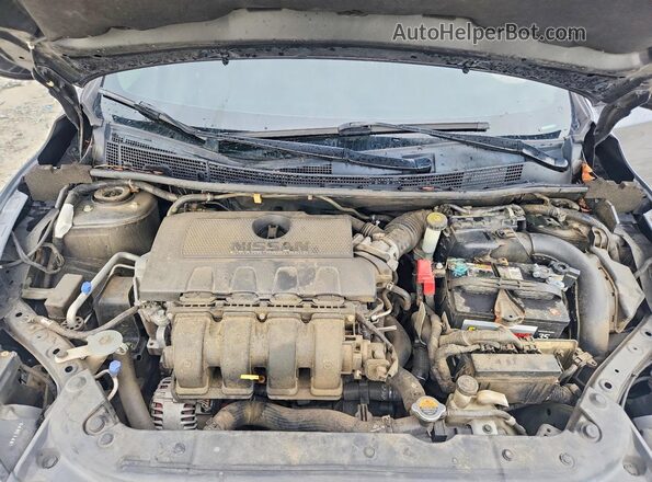 3N1AB7AP7JL617972 2018 NISSAN SENTRA Gray VIN կոդի պիտակի տեսք