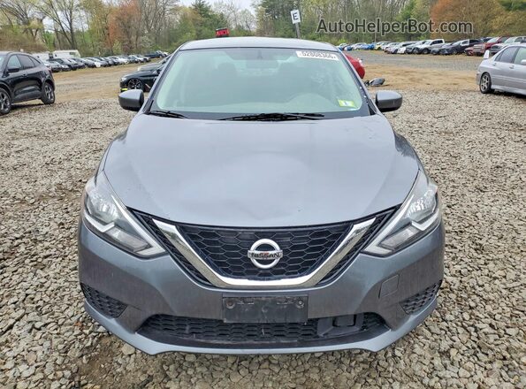 3N1AB7AP7JL622072 2018 NISSAN SENTRA Gray Widok z przodu