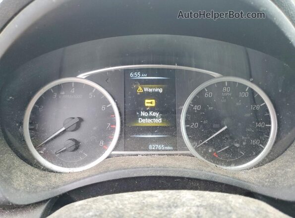 3N1AB7AP7JL622072 2018 NISSAN SENTRA Gray Widok zestawu wskaźników