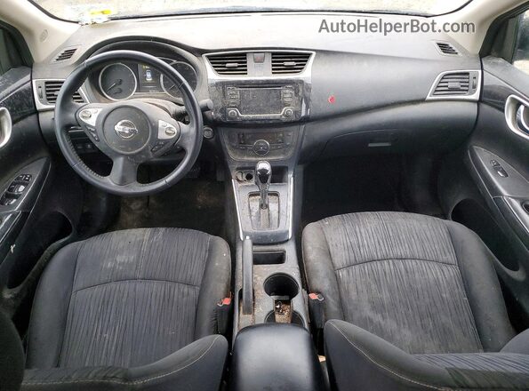 3N1AB7AP7JL622072 2018 NISSAN SENTRA Gray Widok deski rozdzielczej