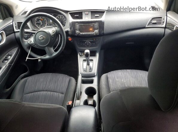 3N1AB7AP7JL623416 2018 NISSAN SENTRA Blue Vista del salpicadero