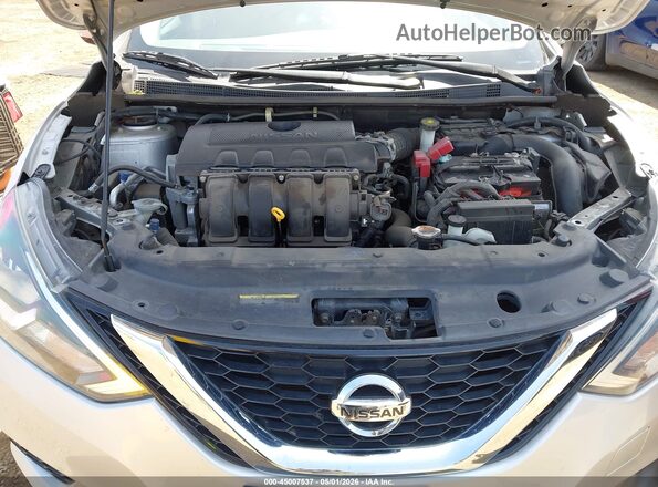 3N1AB7AP7JY220619 2018 NISSAN SENTRA Silver Вид ззаду
