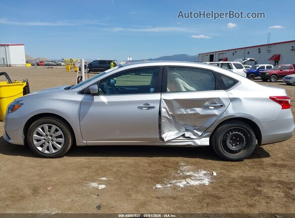 3N1AB7AP7JY220619 2018 NISSAN SENTRA Silver 