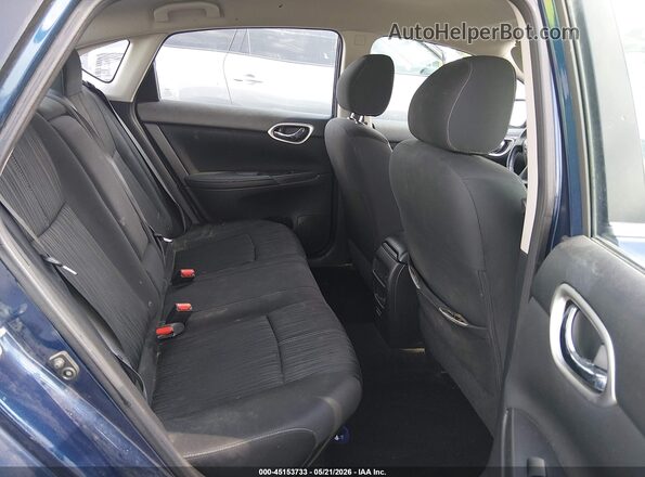 3N1AB7AP7JY271232 2018 NISSAN SENTRA Blue Vista de la etiqueta del VIN