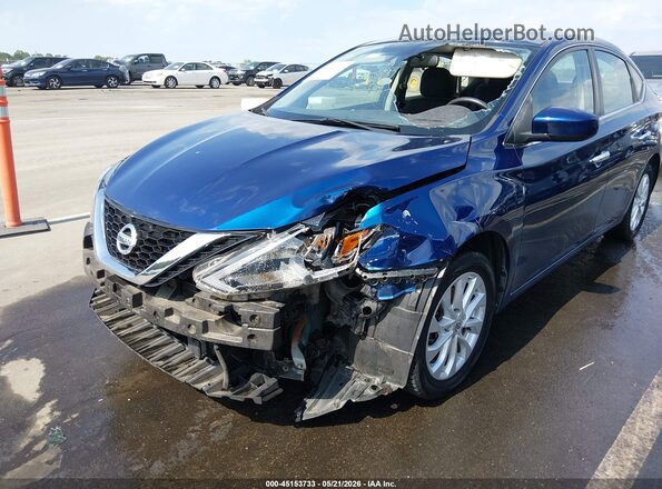 3N1AB7AP7JY271232 2018 NISSAN SENTRA Blue Vista frontal
