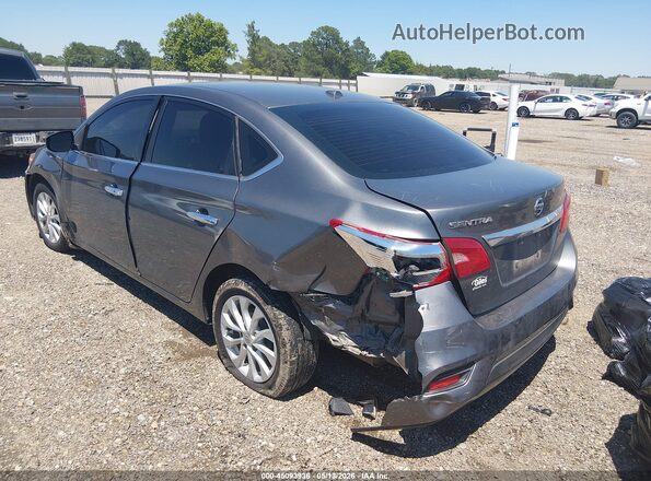 3N1AB7AP7JY299046 2018 NISSAN SENTRA Серый Задняя левая четверть