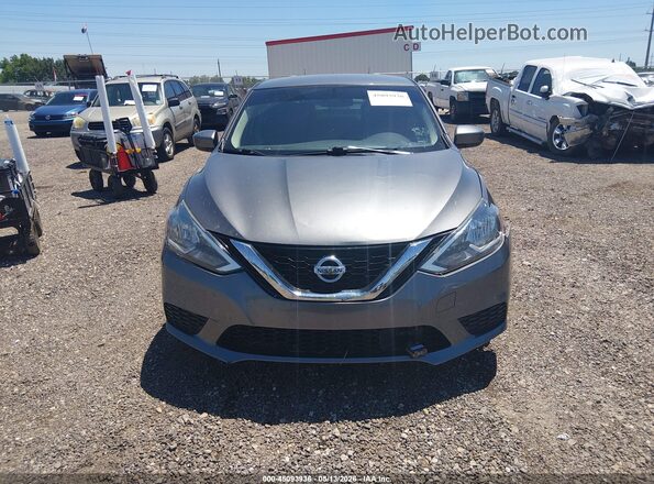 3N1AB7AP7JY299046 2018 NISSAN SENTRA Серый Вид панели приборов