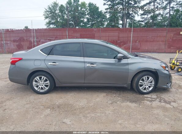 3N1AB7AP7JY348066 2018 NISSAN SENTRA Серый Панорамный вид салона 360°