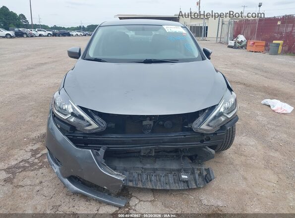 3N1AB7AP7JY348066 2018 NISSAN SENTRA Серый Вид задней части салона