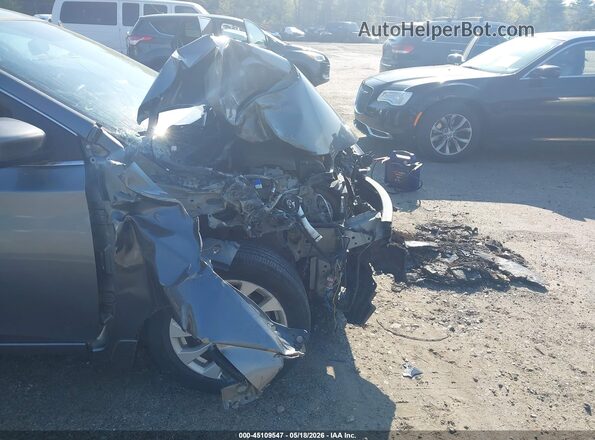 3N1AB7AP7KL602857 2019 NISSAN SENTRA Gray წინა ხედი