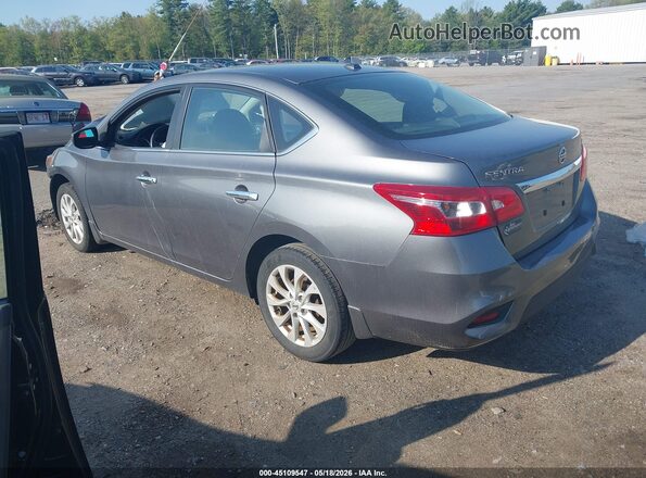 3N1AB7AP7KL602857 2019 NISSAN SENTRA Gray უკანა მარცხენა