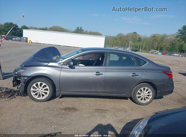 3N1AB7AP7KL602857 2019 NISSAN SENTRA Gray 