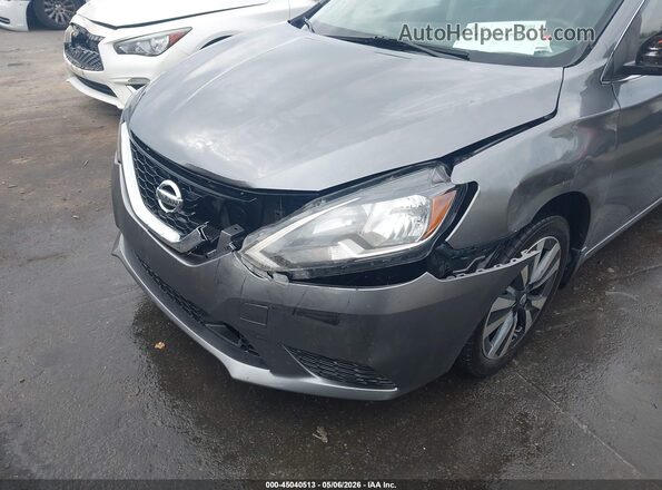 3N1AB7AP7KY250527 2019 NISSAN SENTRA Серый 