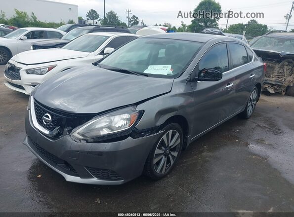 3N1AB7AP7KY250527 2019 NISSAN SENTRA Серый 