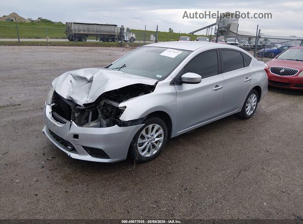 3N1AB7AP7KY281504 2019 NISSAN SENTRA Gray 