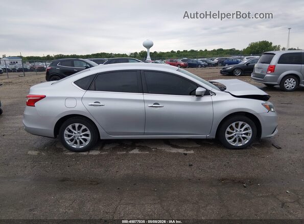 3N1AB7AP7KY281504 2019 NISSAN SENTRA Gray 