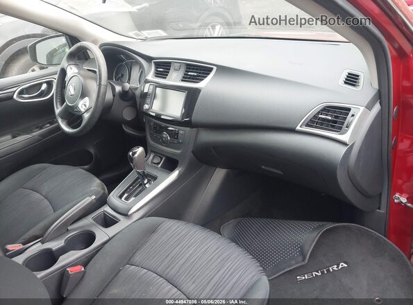 3N1AB7AP7KY300133 2019 NISSAN SENTRA Red 