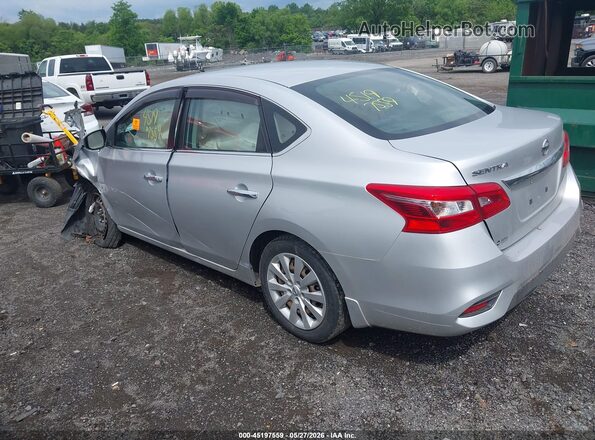 3N1AB7AP7KY309611 2019 NISSAN SENTRA Silver 