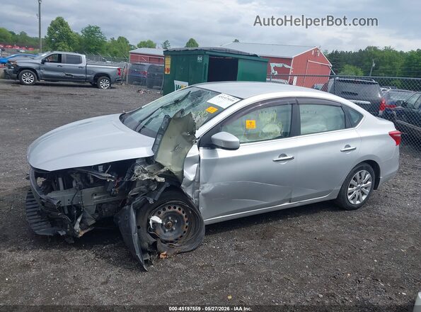 3N1AB7AP7KY309611 2019 NISSAN SENTRA Silver 