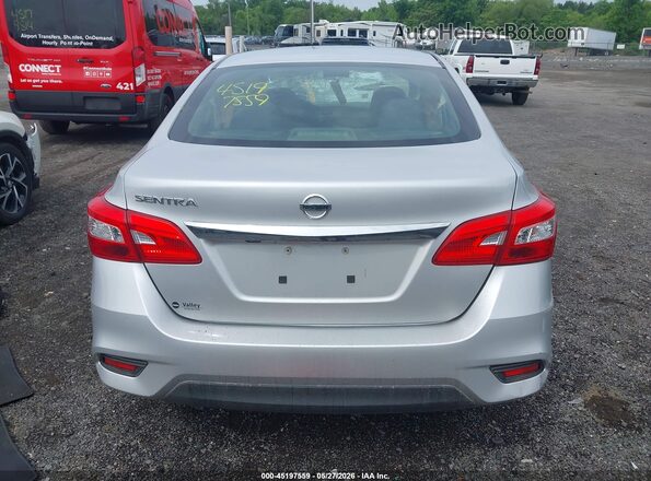 3N1AB7AP7KY309611 2019 NISSAN SENTRA Silver 