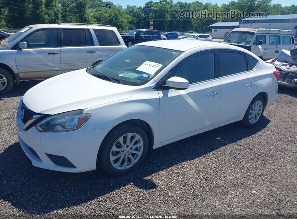 3N1AB7AP7KY318244 2019 NISSAN SENTRA White 