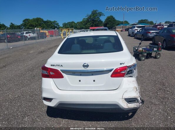3N1AB7AP7KY318244 2019 NISSAN SENTRA White 