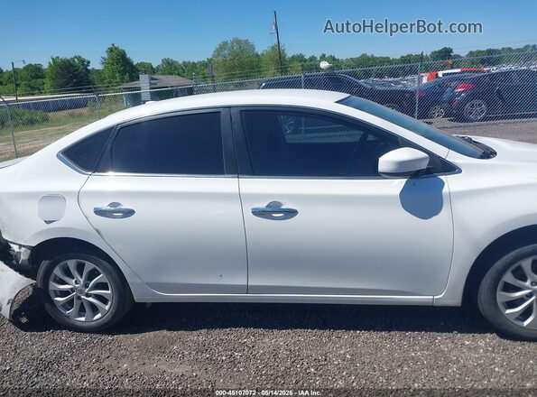 3N1AB7AP7KY318244 2019 NISSAN SENTRA White 