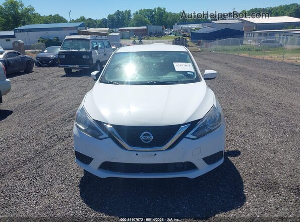 3N1AB7AP7KY318244 2019 NISSAN SENTRA White 