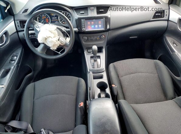 3N1AB7AP7KY318471 2019 NISSAN SENTRA Синий 