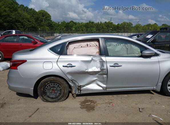 3N1AB7AP7KY330443 2019 NISSAN SENTRA Серебряный 