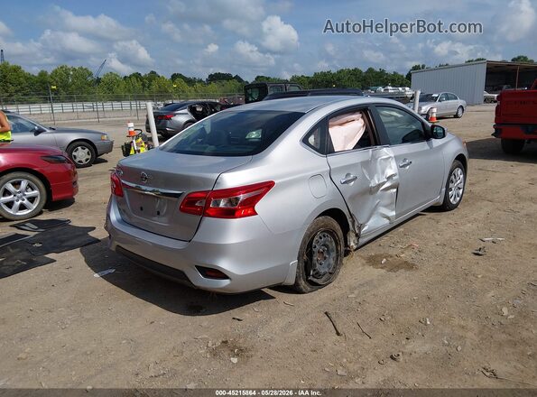 3N1AB7AP7KY330443 2019 NISSAN SENTRA Серебряный 