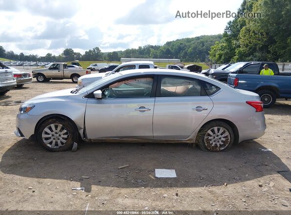 3N1AB7AP7KY330443 2019 NISSAN SENTRA Серебряный 