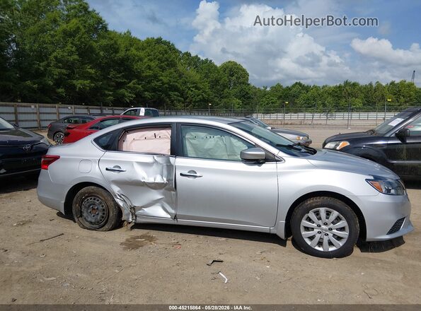 3N1AB7AP7KY330443 2019 NISSAN SENTRA Серебряный 