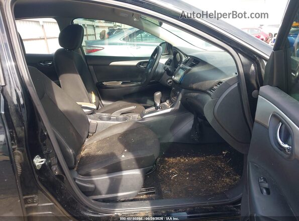 3N1AB7AP7KY332757 2019 NISSAN SENTRA Black Vista interior delantera